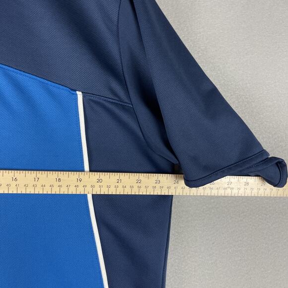 Nike Team Vintage Y2K NBA Dallas Mavericks Blue 1/4 Zip Pullover Mens XL - Picture 7 of 16